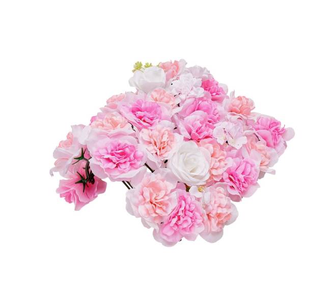 3D gėlių sienos panelės 38x38 cm, 12 vnt.10