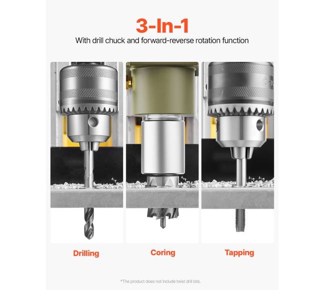 Magnetinė gręžimo mašina 1200W geltona2