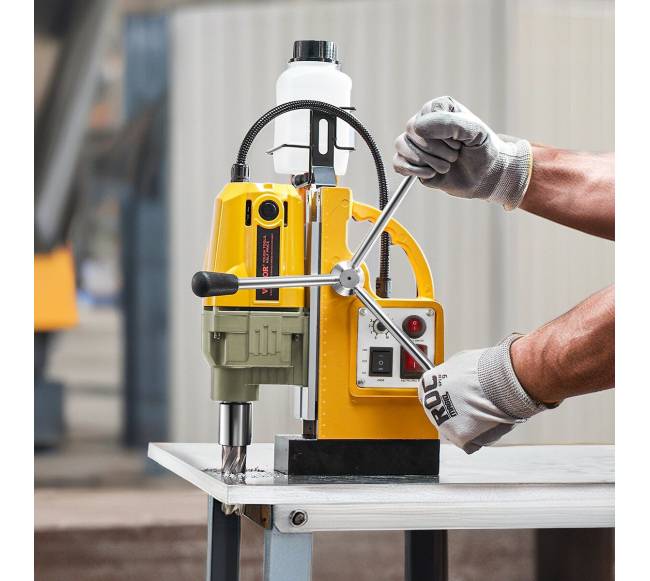 Magnetinė gręžimo mašina 1200W geltona7