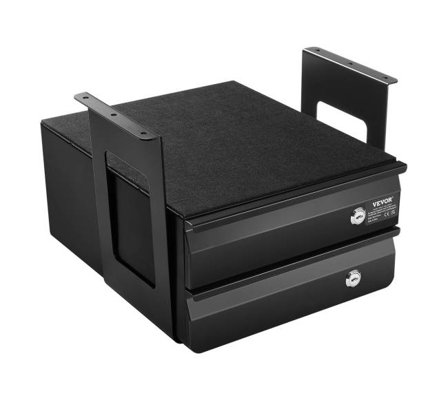 33 cm užrakinama stalčių organizatorius0