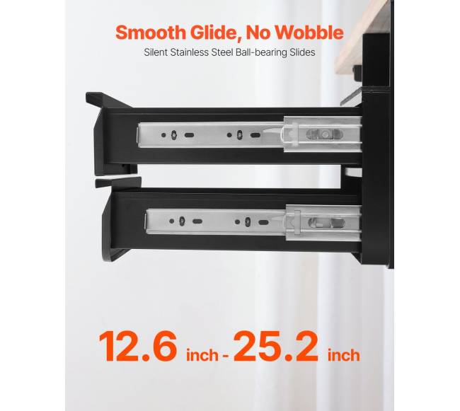 33 cm užrakinama stalčių organizatorius4