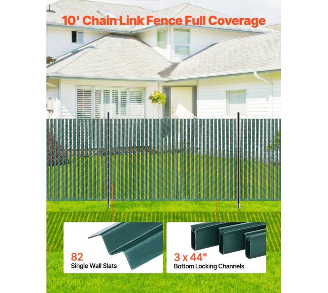 Tvoros plastikinės privatumo juostos 1,35 m4