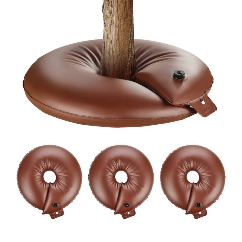 Medžių laistymo žiedai, 4 komplektai, 60 l0