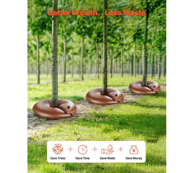 Medžių laistymo žiedai, 4 komplektai, 60 l5