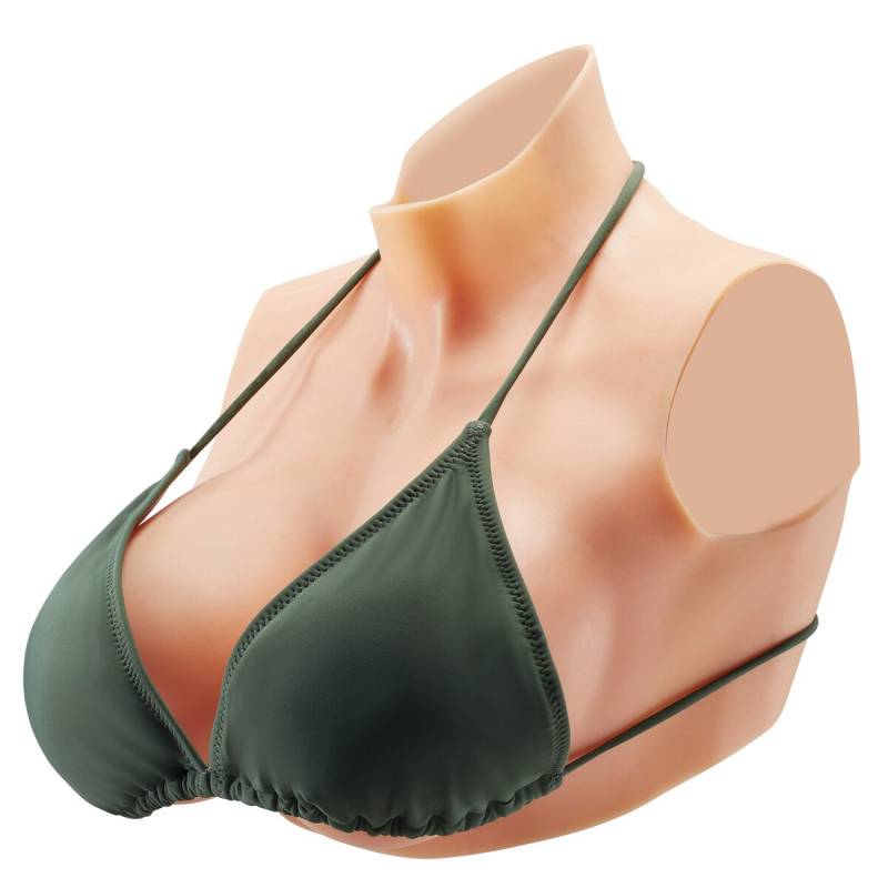 Silikoninė E dydžio krūtinė "cosplay" ir drag queen0