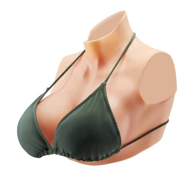 Silikoninė E dydžio krūtinė "cosplay" ir drag queen10