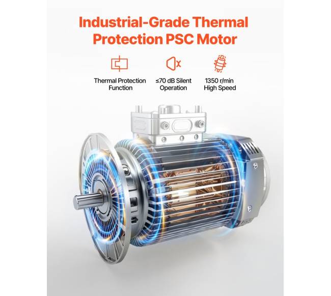 76 cm industrinis pastatomas ventiliatorius, reguliuojamas aukštis1