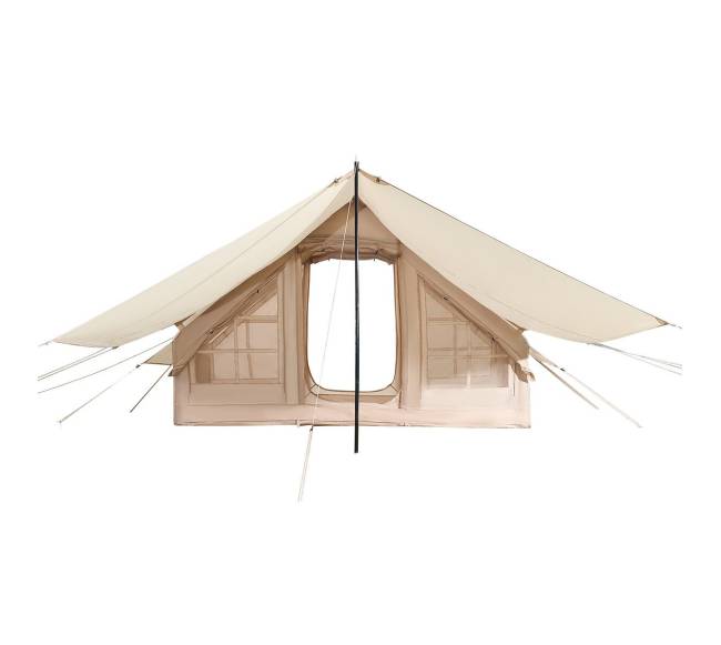 Pripučiamas kempingo palapinė 3-5 žmonėms su pompa10