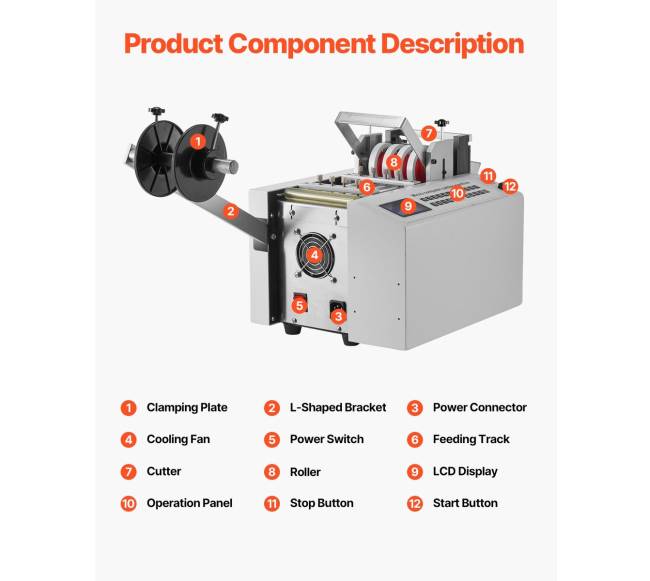 Automatinis vamzdelių pjaustytuvas kabeliams5