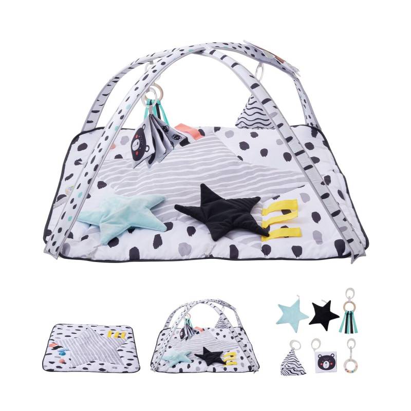 Kūdikio žaidimų kilimėlis su žaislais0