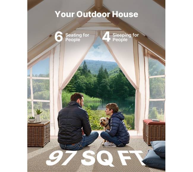 Pripučiamas palapinis 4-6 žmonėms2