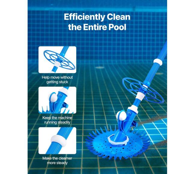 Automatinis baseino siurblys su 12 žarnų1