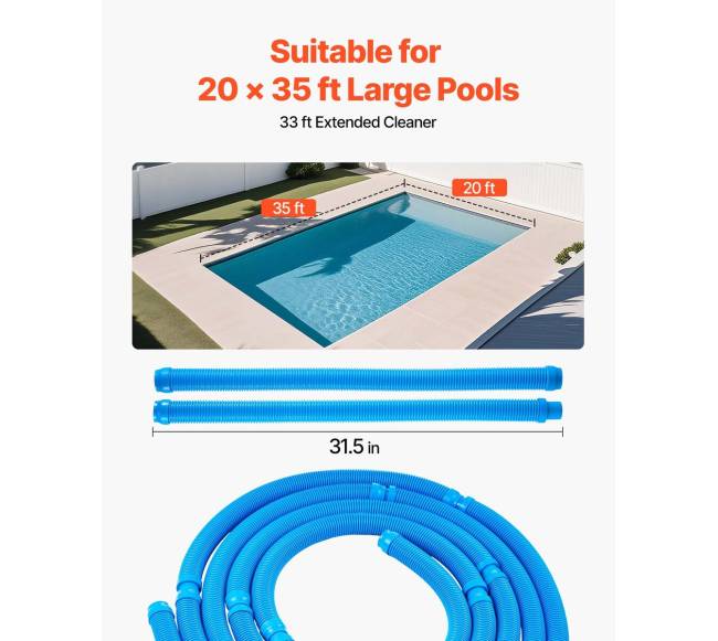 Automatinis baseino siurblys su 12 žarnų3