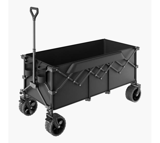 Sulankstomas vežimėlis 300L 204kg sodo vežimėlis10