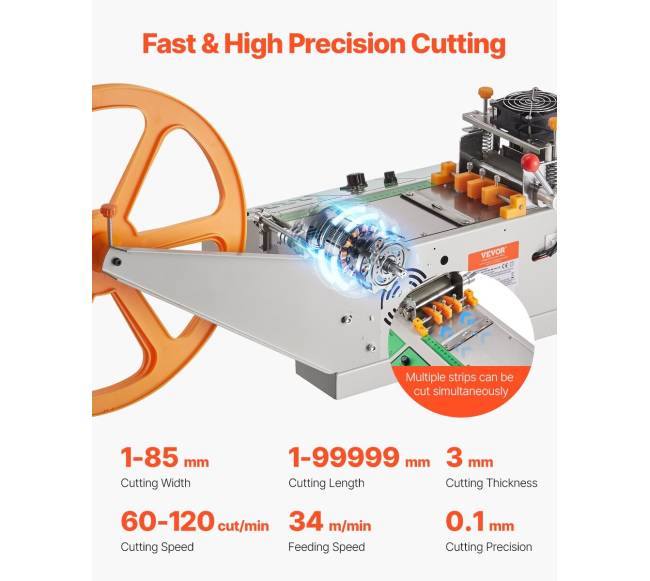 Automatinė juostų pjaustymo mašina juostelėms1