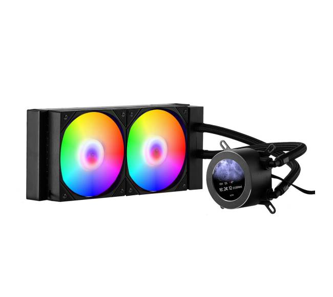 CPU skysčio aušintuvas su ARGB apšvietimu0