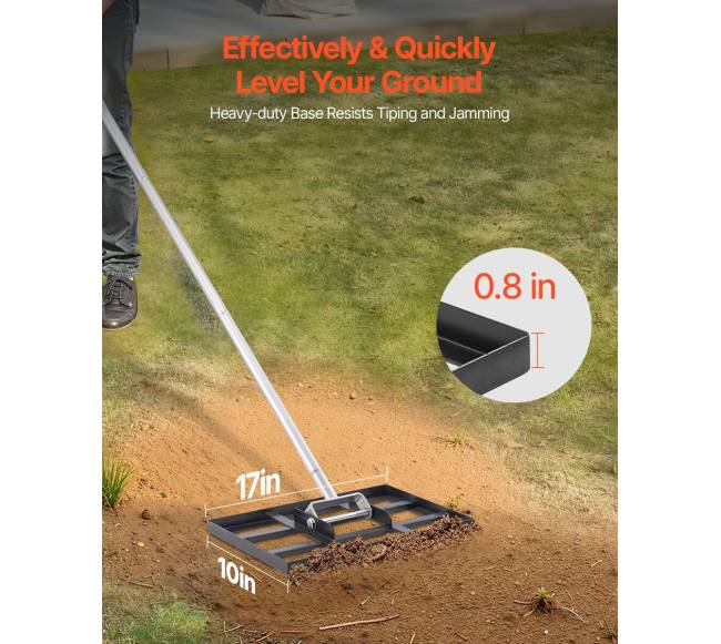 Vejos lyginimo grėblys 198 cm su rankena1