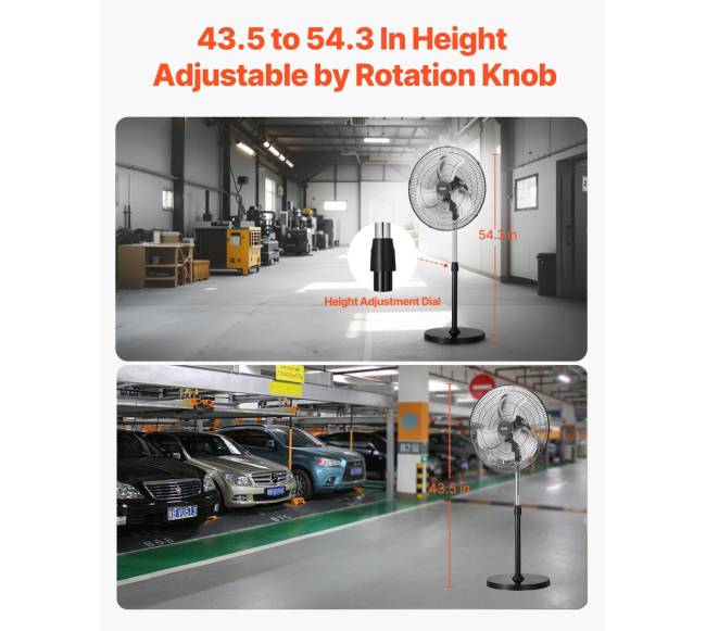 20 colių pramoninis pastatomas ventiliatorius4