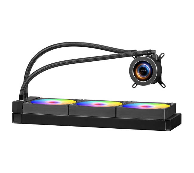 Procesoriaus skysčio aušintuvas su ARGB šviesa9