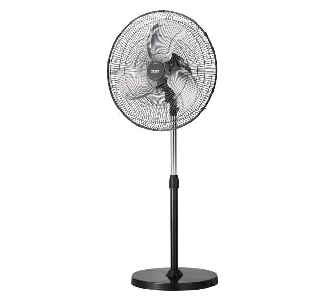 20 colių pramoninis pastatomas ventiliatorius10