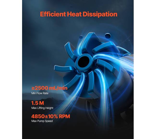 Vandens aušintuvas su 120 mm ventiliatoriais Intel AMD2