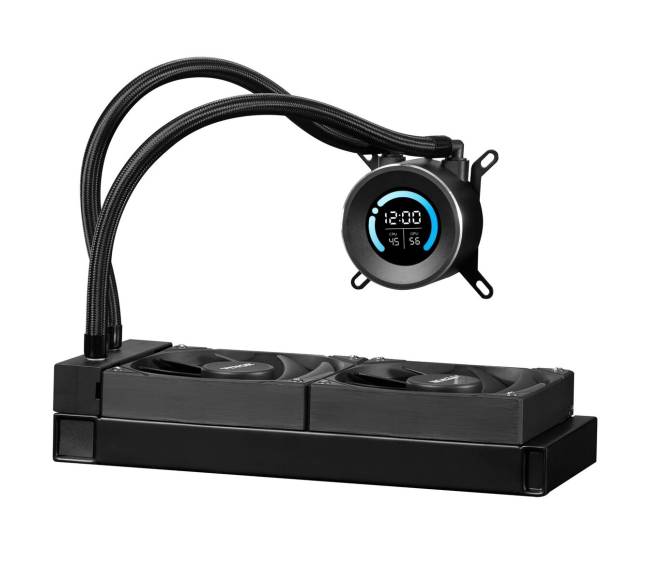 Vandens aušintuvas su 120 mm ventiliatoriais Intel AMD9