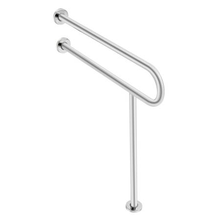 Tualeto turėklas su atrama 80 cm plieninis0