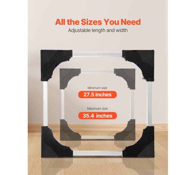 Šaldytuvo stovas reguliuojamas 500 kg pagrindas3