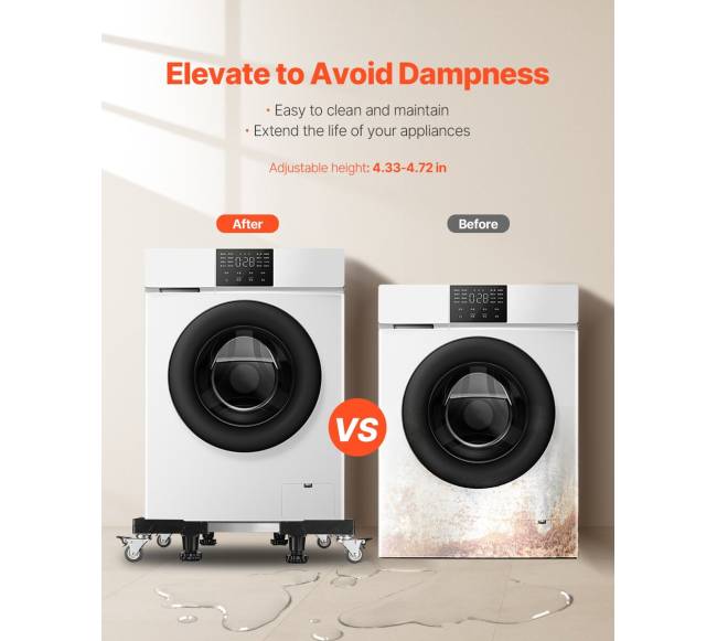 Šaldytuvo stovas reguliuojamas 500 kg pagrindas5