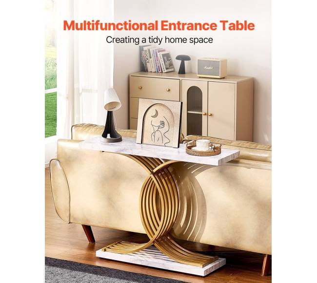 Siauras konsolinis stalas svetainei 100 cm1