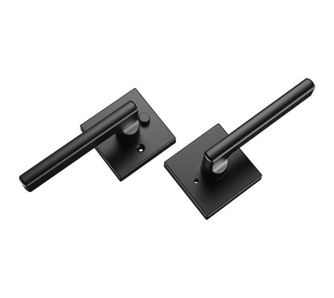 Privatumo durų rankena 5 vnt. juodos spalvos9