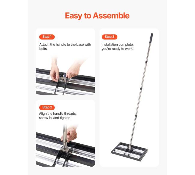 Vejos lyginimo grėblys su ilgu kotu4