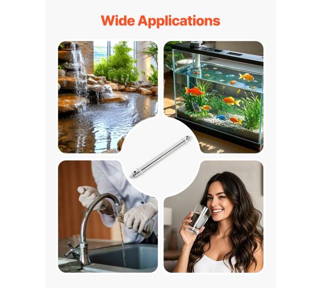 220V 55W UV vandens valytuvas 12GPM4