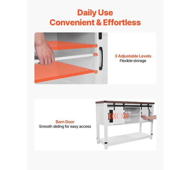 Kavos baro spintelė su keturiomis lentynomis ir durelėmis svetainei5