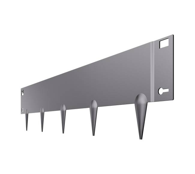 Plieninis kraštų sutvarkymas 5 vnt. pilkos spalvos9