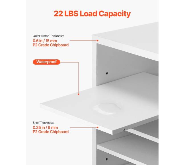 Baltas medinis literatūros organizatorius su 24 skyreliais2