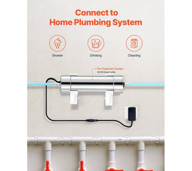 220V 8W UV vandens valytuvas3