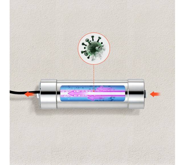 220V 8W UV vandens valytuvas7