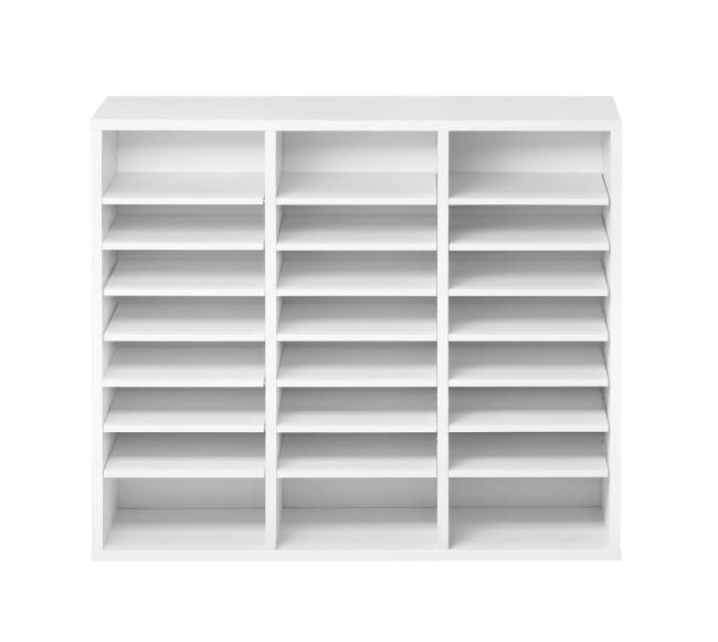 Baltas medinis literatūros organizatorius su 24 skyreliais9