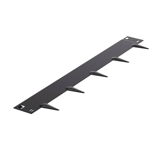 Plieninės kraštinės sodui 5 vnt 99 x 10 cm juodos8