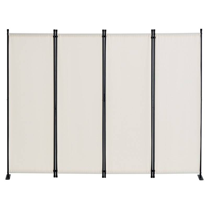 4 dalių kambario pertvara baltos sp.0