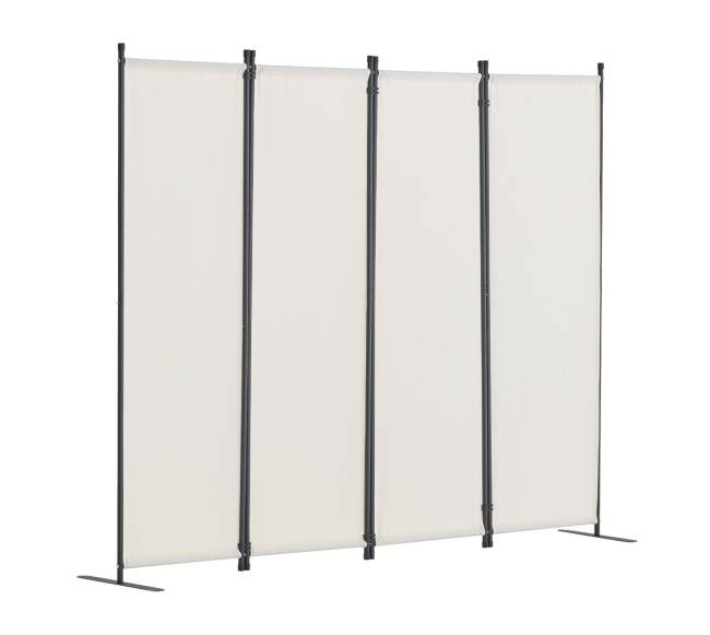 4 dalių kambario pertvara baltos sp.8