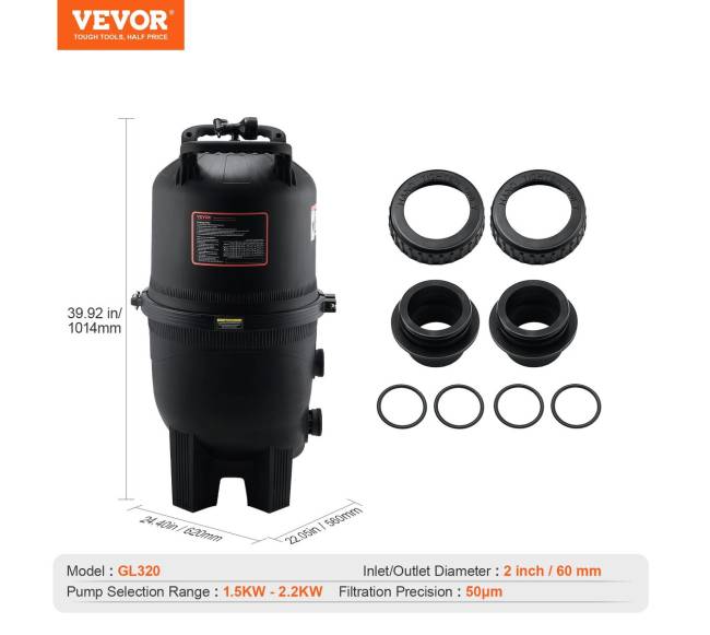 Baseino kasetinis filtras veiksmingai vandens valymui6