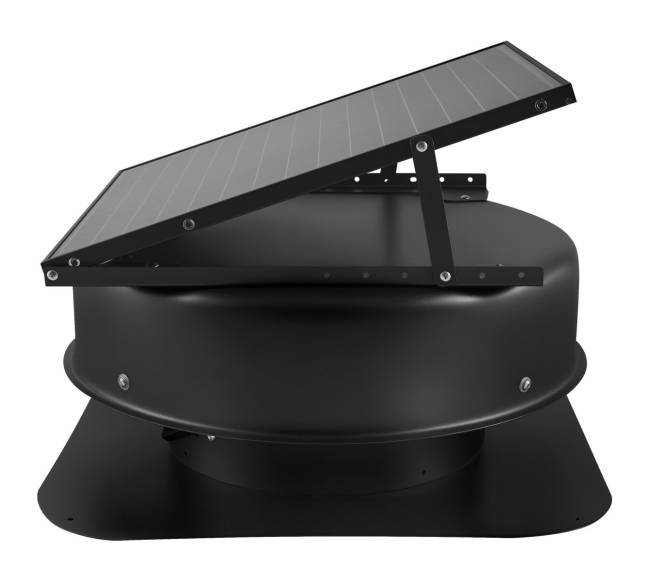 Saulės stogo ventiliatorius 50W su termostato valdymu8