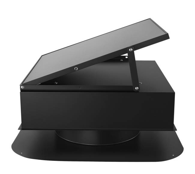 Saulės stogo palėpės ventiliatorius su termostatu8