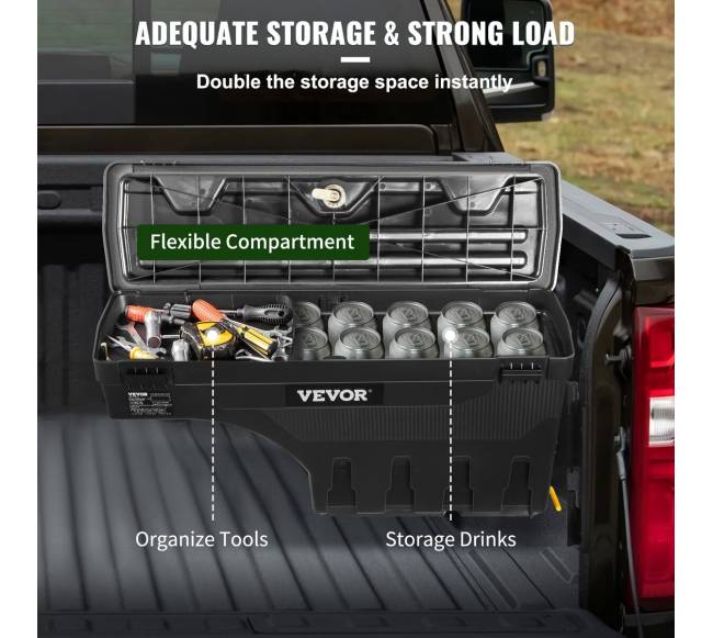 Krovinių lovos įrankių dėžė Chevrolet Silverado 1500 2019-204