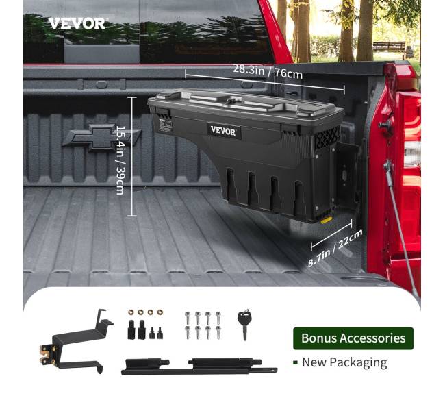 Krovinių lovos įrankių dėžė Chevrolet Silverado 1500 2019-206