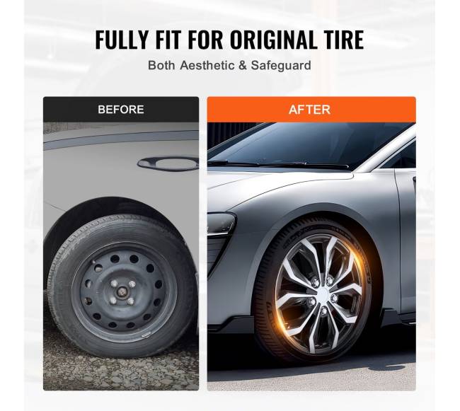 15 colių ratų dangteliai, 4 vnt.3