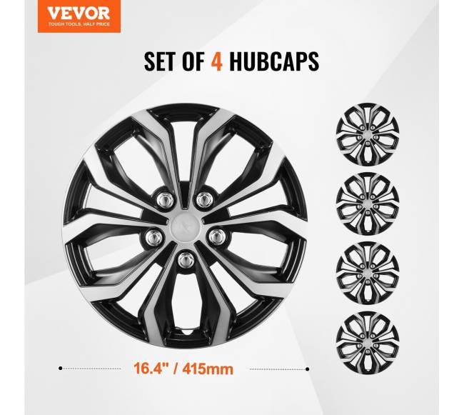 15 colių ratų dangteliai, 4 vnt.6