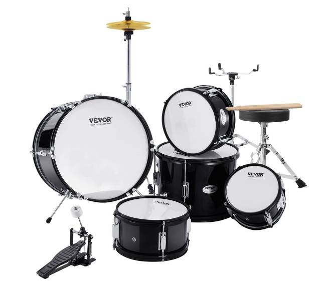 Vaikiškas 5 dalių būgnų komplektas9